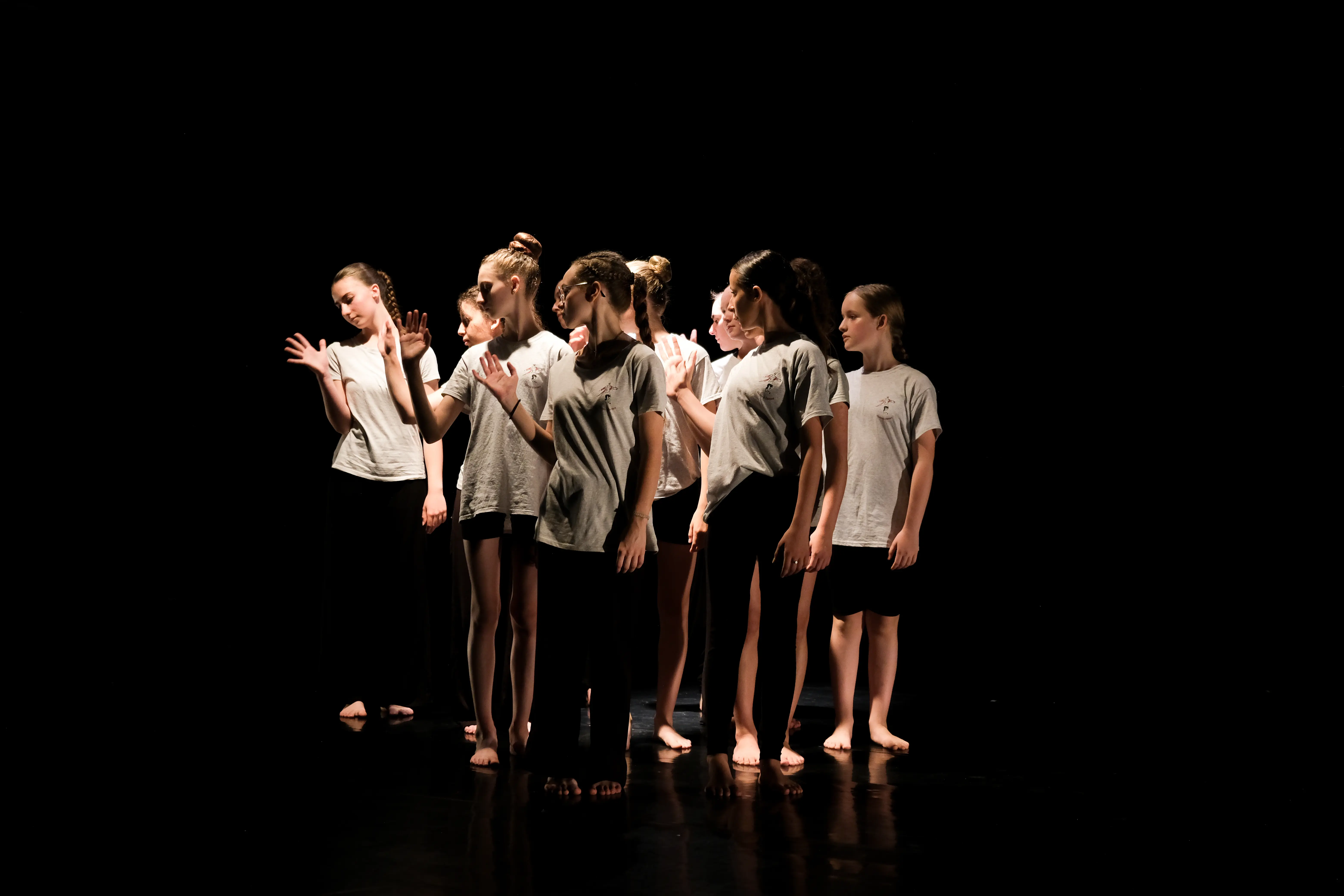 Groupe de danseuses contemporaine entre 13 et 18ans 
